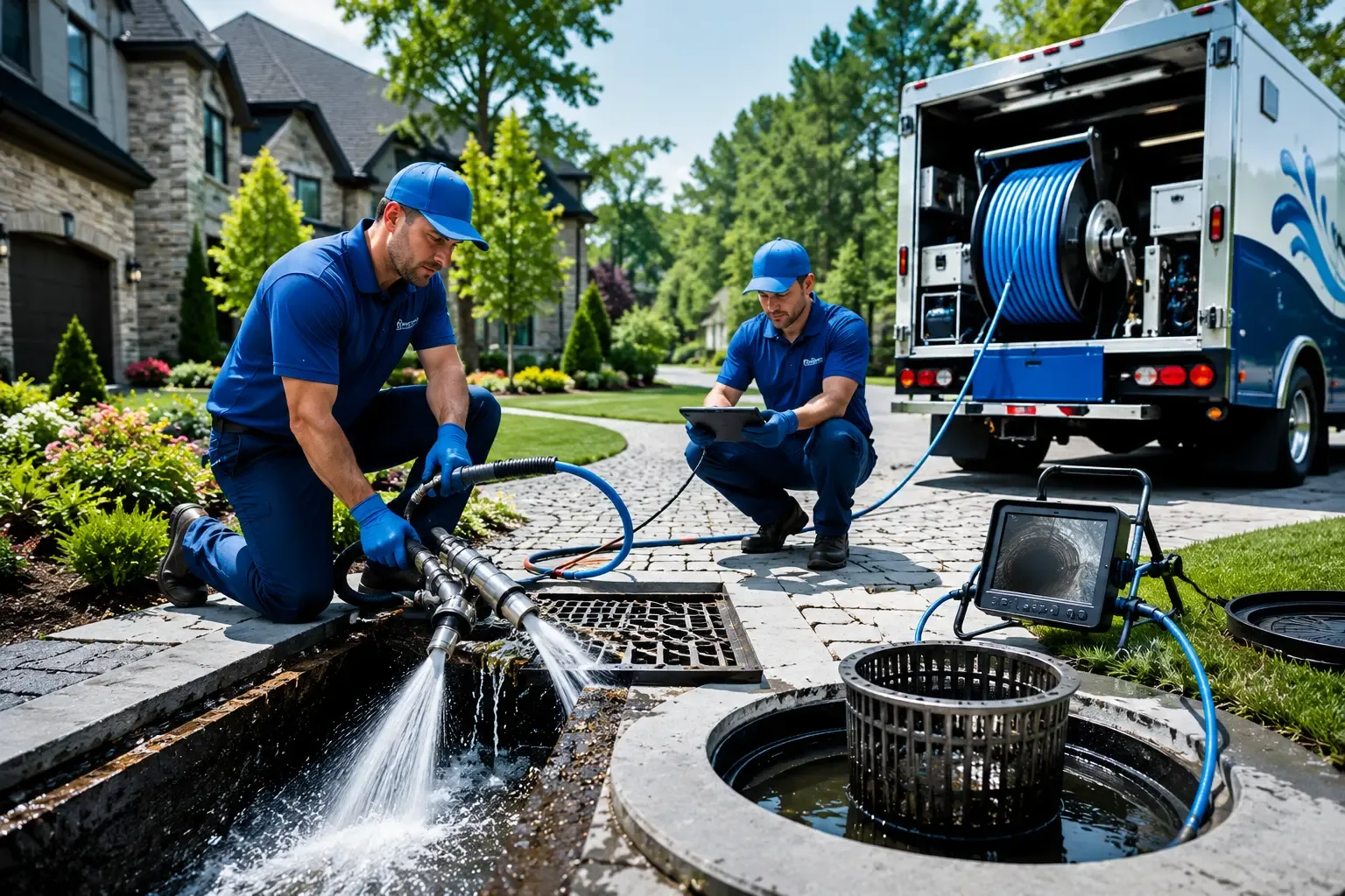 Local outdoor drain cleaning professionals in Clarence, PA